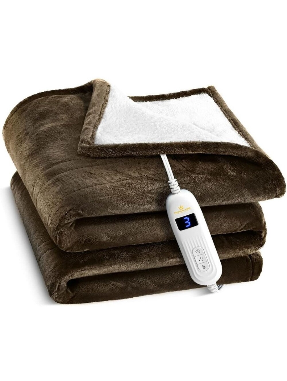 Medical king Heated Blanket, Machine Washable Extremely Soft & Comfortable Elect